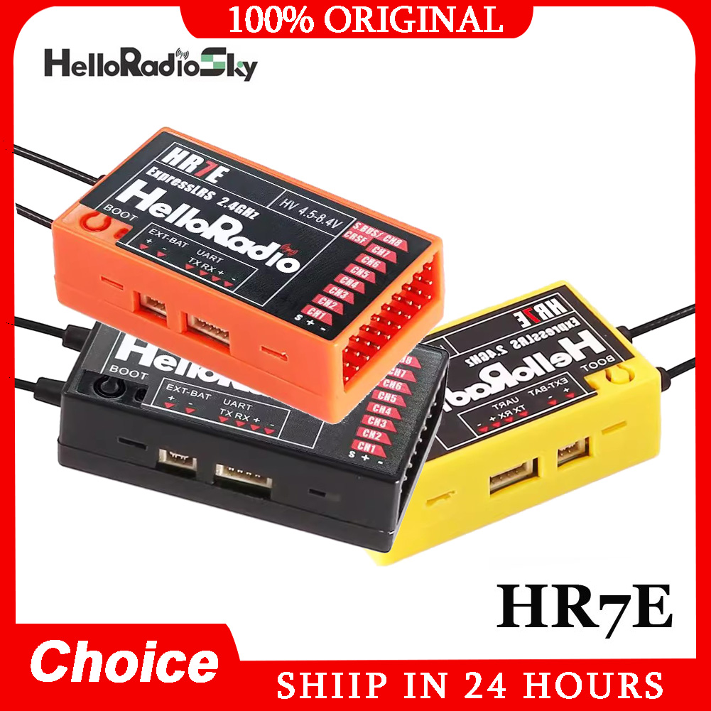 Radiomaster Ranger 2.4Ghz Elrs Module - Récepteur HelloRadio HR7E ELRS PWM 7CH