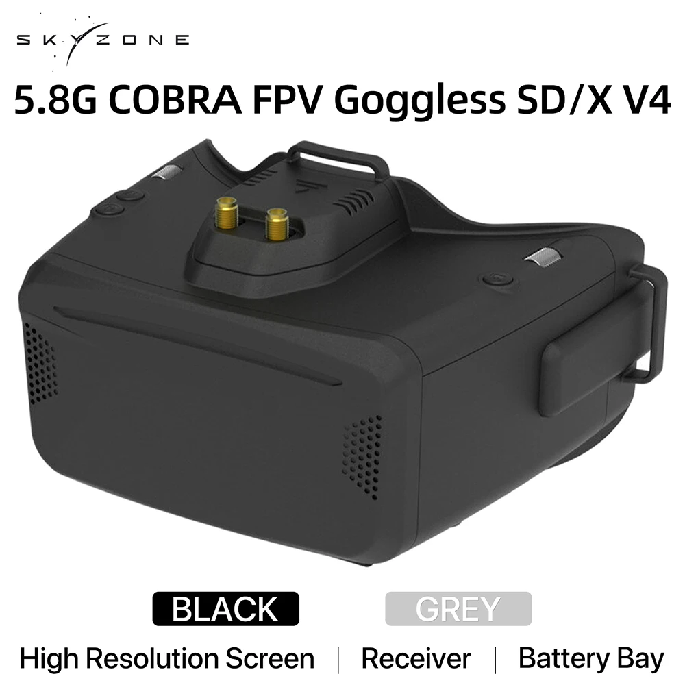 SKYZONE Cobra SD X V4 FPV lune - Skyzone Cobra X V2 Fpv Goggles avis et prix