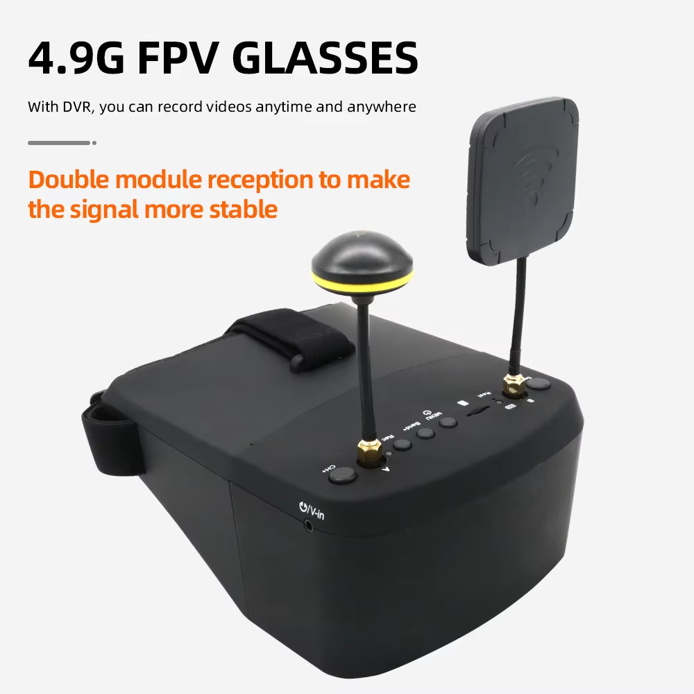 Lunettes vidéo FPV LS800D 5 po - Skyzone Cobra X V2 Fpv Goggles avis et prix